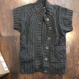 Button up heavy cardigan M
